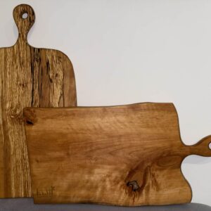 Rustikalna servirna deska iz masivnega lesa