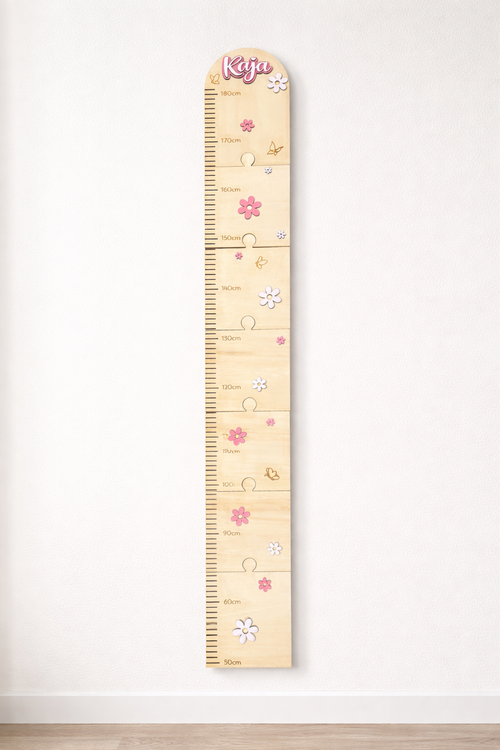 Lesen stenski merilnik višine z imenom – personaliziran - slika 3