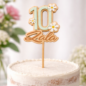 Cake topper - rože