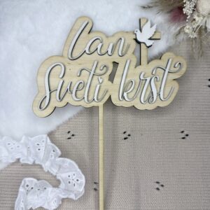 Svečan topper - obroba