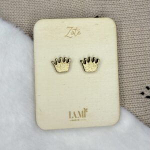 Leseni uhani - več motivov