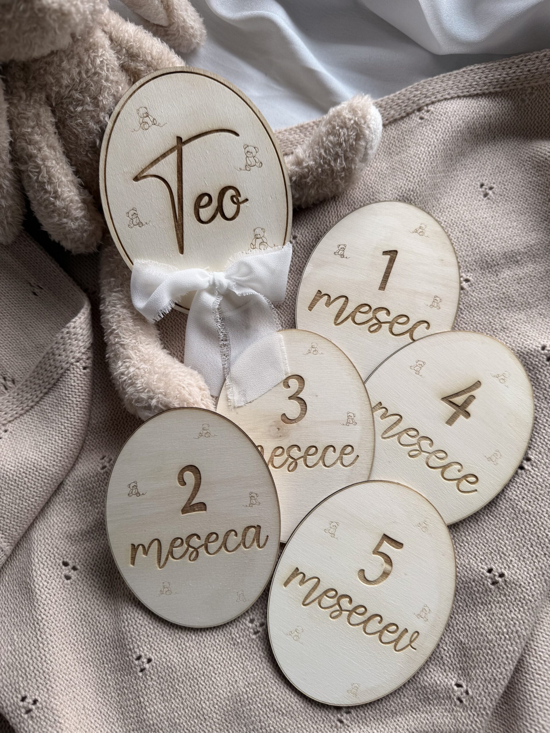 Milestone kartice motiv medvedkov - slika 3